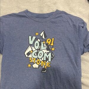 Volcom Blue Graphic Kids T-Shirt